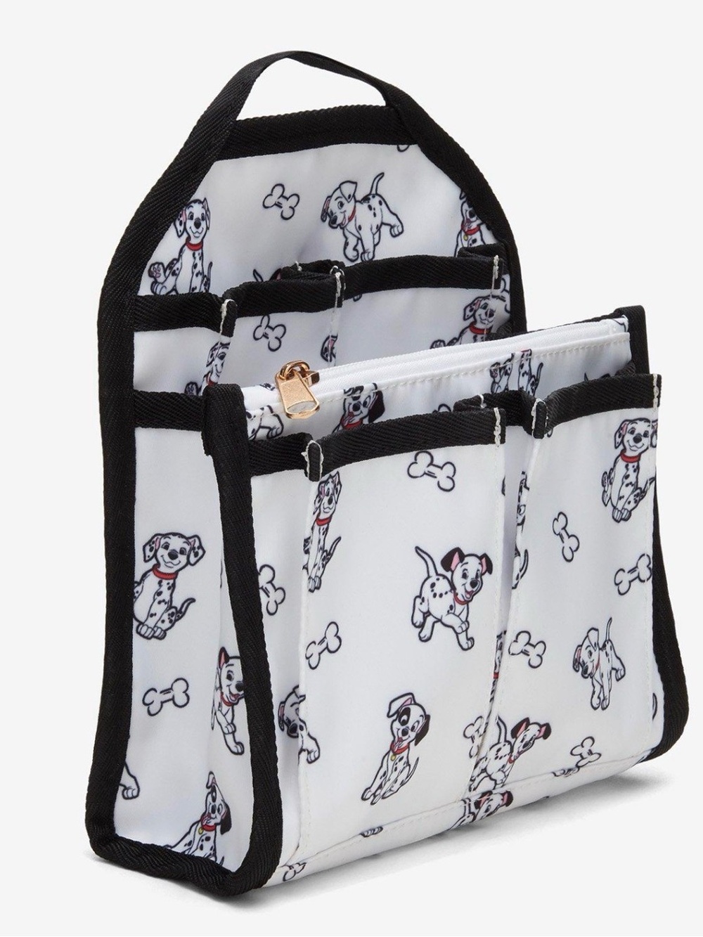 Disney 101 Dalmatians Puppies Allover Print Backpack Organizer Pouch NWT